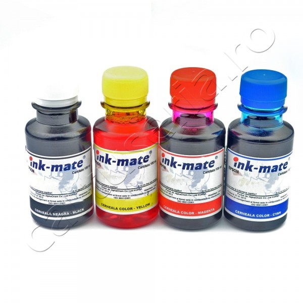 Cerneala compatibila dedicata HP10 HP11 100 ml Magenta - imagine 14